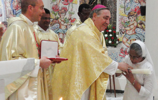 Sr. Mary Vas Receives Cross of Honor